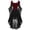 Wine, variant on Women's Hooded Dress with Lace-Up Bodice and Bell Sleeves