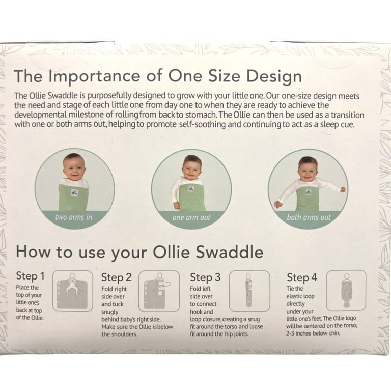 Ollie swaddle size sales