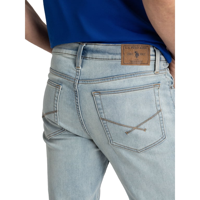 U.S. Polo Assn. Men's Slim Straight Knit Denim Jean photo 4