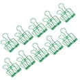 thumbnail image 4 of Binder Clips, Hollow Tail Clips 51mm 30pcs Metal Material Mini Binder Clips Gift  For Document Blue,Green,Silver, 4 of 8
