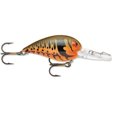Older Pre Rapala Storm Wiggle Wart V-108 Metallic Silver