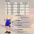 High Energy Men's Long Basketball Shorts 4 Pack Knee Length Athletic