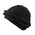 thumbnail image 1 of Sombrero de ciclismo Diadema Sombrero Baggy Skull Hat Warm Pullover Hat Head Cover Negro Zulema gorro gorro, 1 of 8