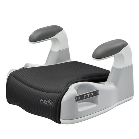 Evenflo AMP Performance DLX No Back Booster Car Seat-Color:Charcoal