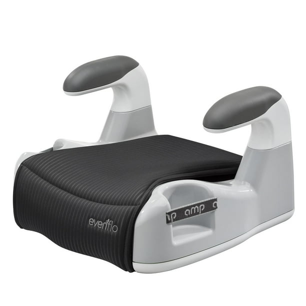 Evenflo Amp Performance Dlx No Back Booster Car Seat Color Charcoal Com Booster Car Seat Color Charcoal, Evenflo Amp Performance Dlx No Back Booster Car Seat Black