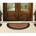 thumbnail image 6 of A1 Home Collections Natural Coir & Rubber Durable Anti-Shed Doormat, 30 x 48 Inch, Half Round Bronze, 6 of 8