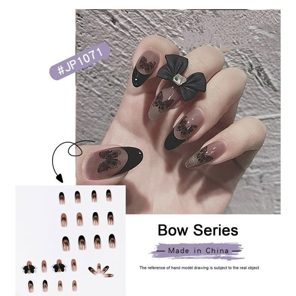 24 piezas de uñas postizas, parches de arte de uñas, productos de arte de uñas extraíbles Wmkox8yii hjk4492