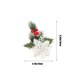 thumbnail image 3 of Árbol de Navidad Decoraciones Agujas de Navidad, Frutas Rojas, Flores de Navidad, Colgantes de Árbol de Navidad, Cajas de Regalo de Navidad, Artesanías Decorativas Árbol de Navidad Rojo, 3 of 6