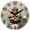 10nch, variant on 2D Flat Wooden Wall Clock,Live Laugh Love Retro Solid Wood Wall Clock, Quiet Quartz Movement Easy Install Hanging Clock - AA Battery Not Included