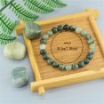 thumbnail image 3 of Beaded Bracelets for Men Women, Natural Stone Crystal Beads Bracelet - Natural Gemstone Stretch Beaded Jewelry with 8mm Round Beads - For Daily Unisex Wear & Gift Giving, 3 of 4