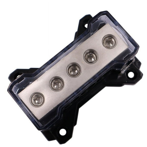 Power Distribution Block Splitter Car Audio Modified Power Amplifier Ground Wire Hub Negative Ground Junction Box