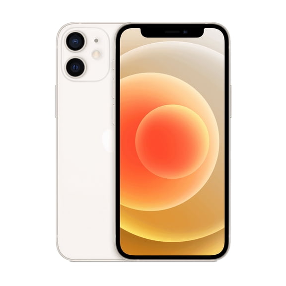 Restored Apple iPhone 12 Mini 64GB 5.4" 5G AT&T Only, White (Refurbished)