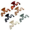 thumbnail image 3 of Here's a refined and appealing product description for your **6pcs Wavy Hair Claw Clips**:\n\n \n\n**6pcs Wavy Hair Claw Clips – Fashionable Colorful Jaw, 3 of 3