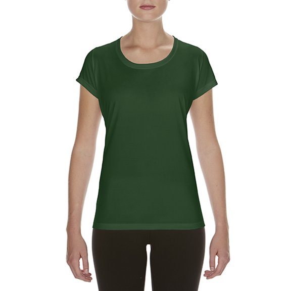 Performance Core Women`s T-Shirt, 2XL, Sport Dark Green