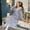 blue, variant on GZhLonKiMa Winter Women Flannel Nightdress Thicken Warm Sleepwear Ladies Coral Fleece Nightgowns Female Sleepshirts Casual Home Clothes