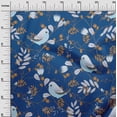 thumbnail image 3 of oneOone Polyester Spandex Royal Blue Fabric Rooster Cock Sewing Craft Projects Fabric Prints By Yard 56 Inch Wide, 3 of 4
