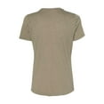 thumbnail image 3 of BELLA + CANVAS - Womenâ€™s Relaxed Fit Triblend Tee - 6413 - Olive Triblend - Size: L, 3 of 3