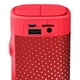 thumbnail image 2 of Bocina Bluetooth mini Steren soundbar acabado textil rojo, 2 of 2