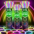 thumbnail image 1 of Glow Sticks Glow Mind 300, paquete ultrabrillante para fiesta de Halloween, 1 of 7