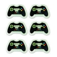 thumbnail image 2 of 6 Count, Green Glow-in-the-Dark Game Controller Slime, Party Favors, by Way To Celebrate, 2 of 5