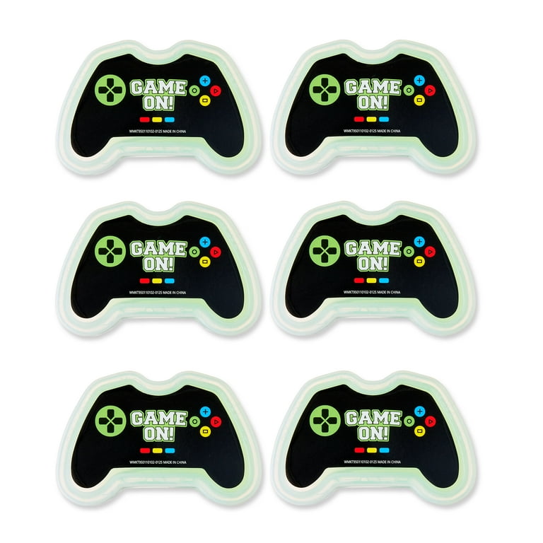 Way To Celebrate Game Controller Slime 6-Pack Glow-in-the-Dark