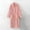 Pink, variant on Pajama Women Towel Bath Robe Pajamas for Women Women's Thickened Comfortable Velvet Female Green Fruit Collar Button Long Skirt Bathrobe Nightgown Home Wear