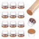 thumbnail image 1 of Uxcell 16-Pack Protectores de Piso para Patas de Silla, Copas de Silicona de 0.94-1.14 Pulgadas, Almohadillas de Muebles de Fieltro, Fundas para Patas de Silla [Blanco Transparente], 1 of 7