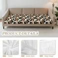 thumbnail image 2 of Xoenoiee Cow Print Couch Cushion Covers Stretch Sofa Slipcover for 3 Cushion Couch, Non-Slip Furniture Protector with Elastic Bottom for Dogs Pets, 2 of 7