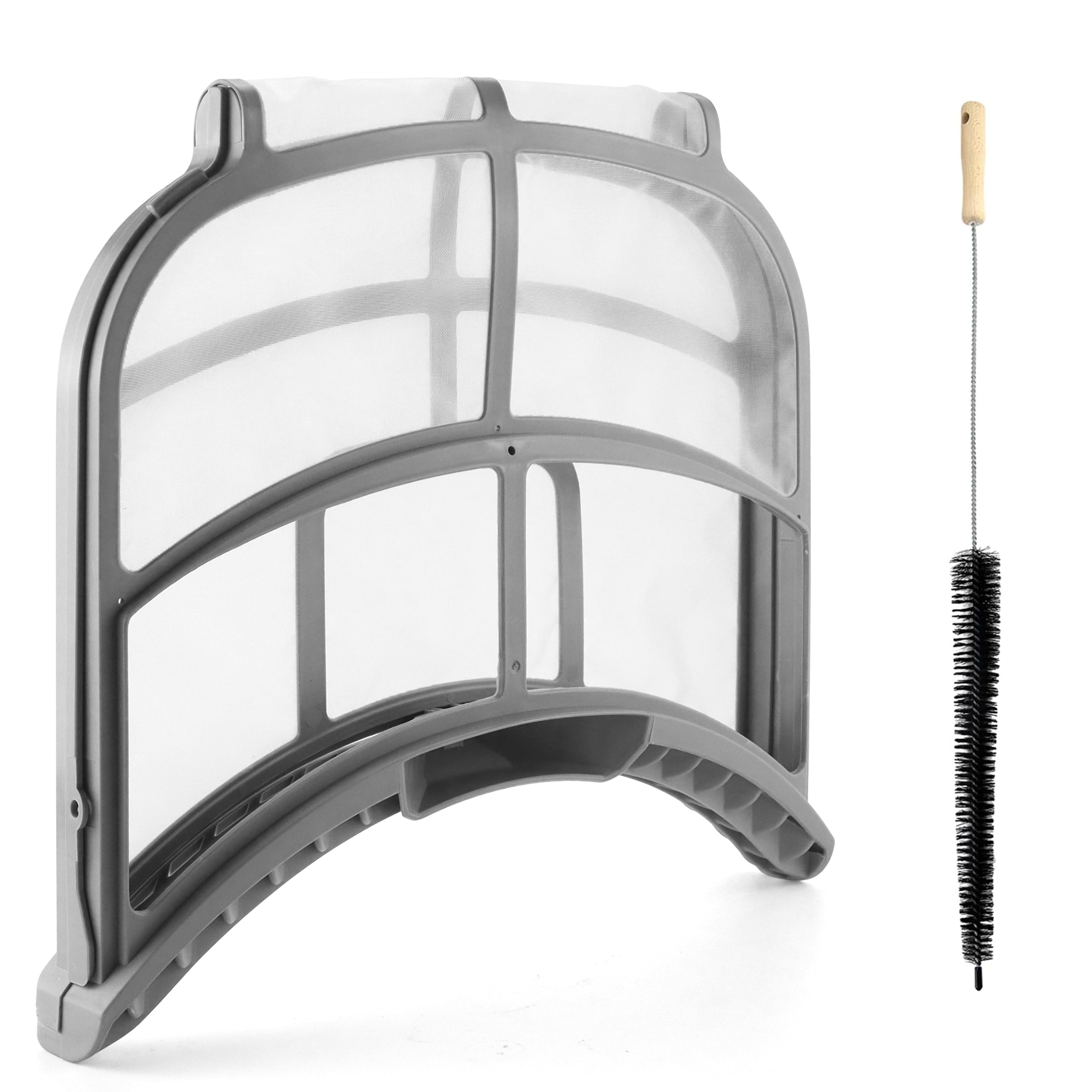 Beaquicy ADQ73373201 Dryer Lint Filter Assembly for ADQ733732 Dryer Lint Screen Replacement with Brush