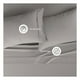 thumbnail image 5 of Juego de Sábanas Individual de Microfibra Esquimal, Hipoalergénicas para Colchones de hata 40 cm alto , Gris, 5 of 7