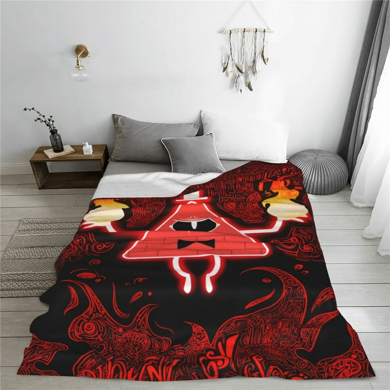 Gravity Falls Fleece Blanket Super Soft Cozy Throw Blanket 50 X40