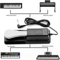 thumbnail image 5 of Arestory Piano Sustain Pedal Keyboard Pedals Synthesizer Pedals Suitable For Pianos, Electronic Organs, MIDI Keyboards, Synthesizers And Other Equipment, 5 of 7