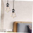 thumbnail image 2 of Holibanna 2pcs Hanging Light Kit Wall Light Fixture LED Bulbs Hanging Lamp Shade Bulb Socket E27 Thread Lamp Holder Light Covers for Ceiling Lights Lamp Holder Cable Set Thread Screw Socket, 2 of 5