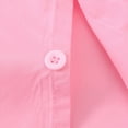 thumbnail image 5 of NIEWTR Classic Boys Long Sleeve Button Down Shirt Solid Oxford Dress Shirt for School Uniform Holidays and Formal Occasions Comfortable Cotton Blend Fabric（Pink,13-14 Years), 5 of 9