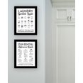 thumbnail image 2 of Trendy Decor 4U "Guide for Laundry and Stain Removal" Framed Wall Art for Living Room, Wall Art Print for Home Decor, Bedroom Wall Art by Lettered & Lined, 2 of 2