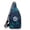 🥝 Green_Hot#297, variant on Crossbody Chest Bag Sports Sling Pack, Multi Pocket Layered Storage, Adjustable Strap, Lightweight Water Resistant Cloth, Reflective Night Safety, 30x15 cm