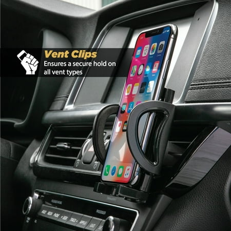 Scosche - StuckUp 4-in-1 Universal Mount for Mobile Devices - Black