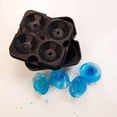 thumbnail image 2 of Molde para cubitos de hielo, Molde para cubitos de silicona, Molde de silicona con forma de diamante, Bandeja para hielo, Negro, 2 of 5
