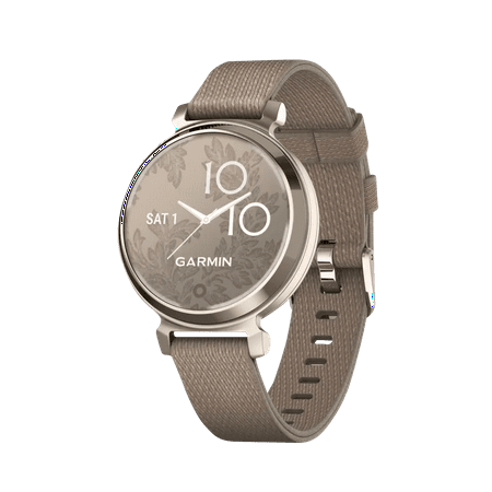 Garmin Lily 2 Classic, Cream Gold with Coffee Nylon Band (010-02839-14)