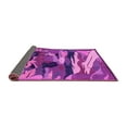 thumbnail image 2 of Ahgly Company Indoor Square Abstract Pink Modern Area Rugs, 5' Square, 2 of 4