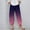 Purple, variant on TAGOLD Womens,Women Summer Trousers,Women's Fashion Summer Casual Loose Pocket Straight Printing Trousers Pants White