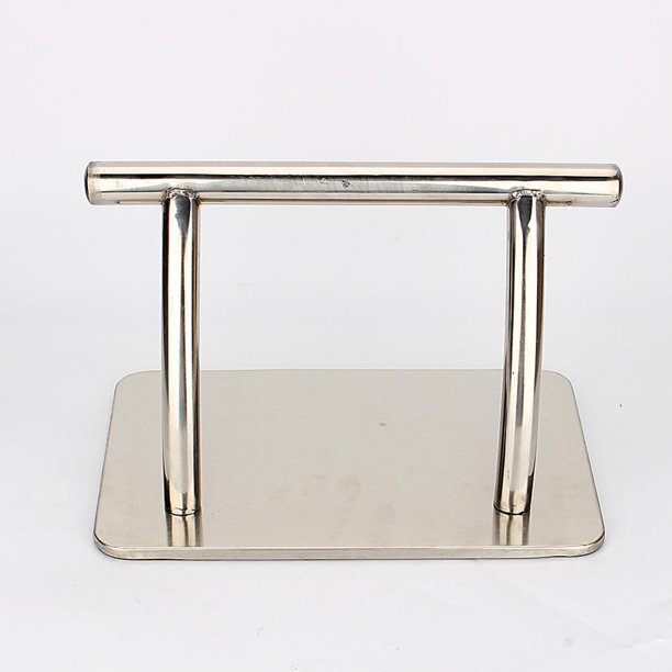 HERCHR Stainless Steel Footrest Barbers Hairdressing Chair Spa Salon Equipment Foot Rest Tools