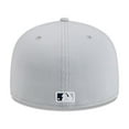 thumbnail image 6 of Men's New Era Gray New York Yankees 2025 MLB Clubhouse 59FIFTY Fitted Hat, 6 of 7