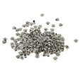 thumbnail image 1 of 100 piezas de espaciadoras Baoblaze de aleación de metal de zinc Color de plata estrella 6 mm x3 mm, 1 of 8