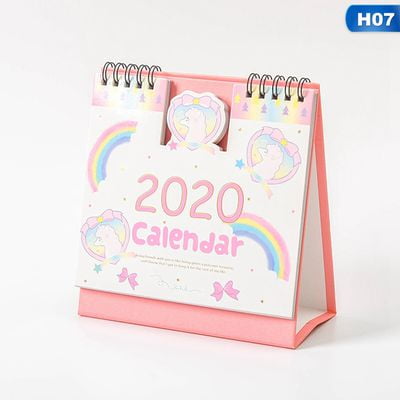 Akoada 2020 Desktop Calendar Stand Up Calendar Weekly Monthly