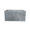 thumbnail image 4 of GUAGNDONG CREATIVE STONE GARDEN DECORATION CO.,LTD Durx-litecrete Lightweight Concrete Modern Long Cement Color Low Planter-Small - 23.2'x11.8'x12', 4 of 5
