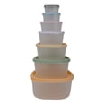 thumbnail image 1 of Contenedores Para Alimentos Ideen De Plástico Juego De 7 Piezas 200 a 5200 ml, 1 of 4