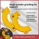 thumbnail image 4 of Drill Bit Sharpener for Angle Grinder, for Various Drill Types (4PCS), 4 of 5