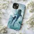 thumbnail image 5 of Whale Shark Duo Phone Case, Artistic Marine Life Illustration iPhone Cover for iPhone 17 16 15 14 13 12 11 Pro Plus Max Mini, 5 of 6
