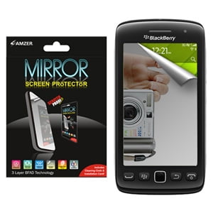 9850 Screen Protectors Premium Mirror Anti Scratch Screen Protector for BlackBerry Torch 9860, BlackBerry Torch 9850, Sprint BlackBerry Torch 9850 ()
